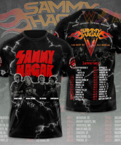Sammy Hagar Loverboy T shirt WOAHTEE0324H