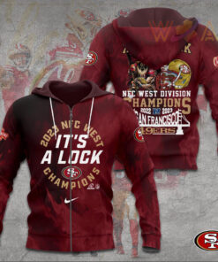 San Francisco 49ers Zip Hoodie WOAHTEE0324Z