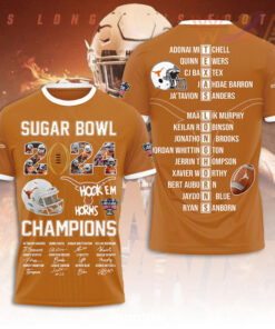 Texas Longhorns Hook em Horns T shirt WOAHTEE0324ZS