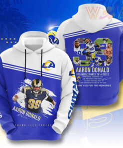 Aaron Donald X Los Angeles Rams Hoodie WOAHTEE0424ZM