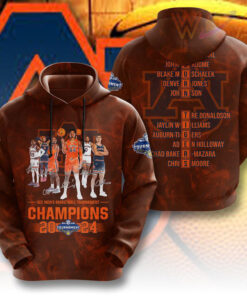 Auburn Tigers Mens Basketball Hoodie WOAHTEE0424N
