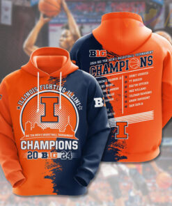 Illinois Fighting Illini Hoodie WOAHTEE0424I