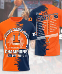 Illinois Fighting Illini T shirt WOAHTEE0424I