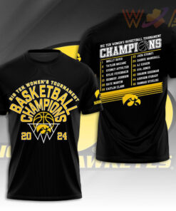 Iowa Hawkeyes Womens Basketball T shirt WOAHTEE0424ZL
