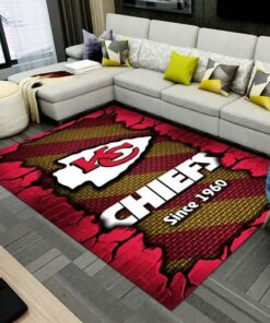 Kansas City Chiefs Rectangular Rug WOAHTEE0424ZG
