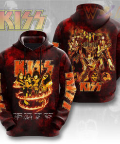 Kiss Band Hoodie WOAHTEE0424SZ