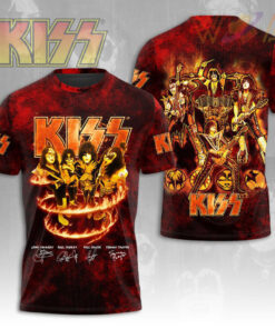 Kiss Band T shirt WOAHTEE0424SZ