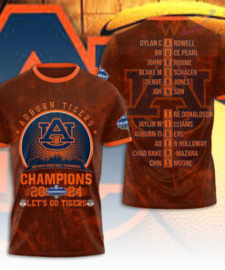 Lets Go Auburn Tigers T shirt WOAHTEE0424ZI