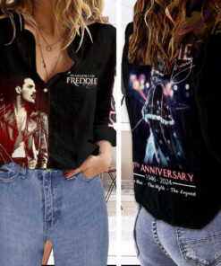 Freddie Mercury Linen shirt WOAHTEE0524ZK