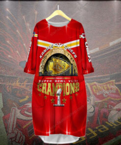 Kansas City Chiefs Batwing Dress WOAHTEE0524SE