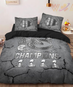 Kansas City Chiefs bedding set duvet cover pillow shams WOAHTEE0524SQ