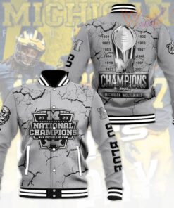 Michigan Wolverines Football varsity jacket WOAHTEE0524SO