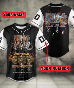 Personalized Kiss Band baseball jersey WOAHTEE0524SD