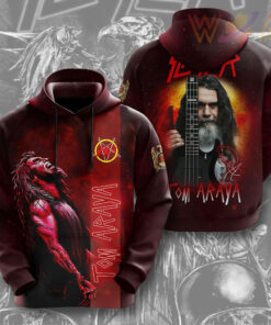 Tom Araya X Slayer Hoodie WOAHTEE0524Q