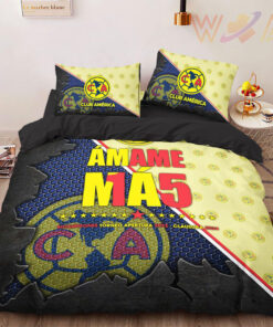 Club Amrica bedding set duvet cover pillow shams WOAHTEE0624SS