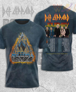 Def Leppard Grey T shirt WOAHTEE0624ZG