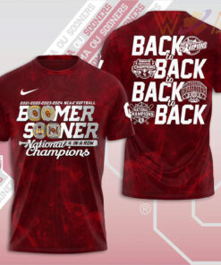Oklahoma Sooners Back to Back T shirt WOAHTEE0624SY