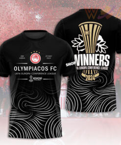 Olympiacos FC Black T shirt WOAHTEE0624ZM