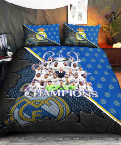 Real Madrid bedding set duvet cover pillow shams WOAHTEE0624SU