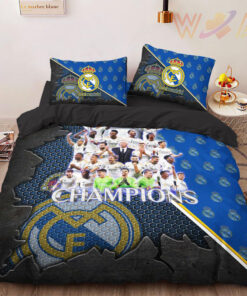 Real Madrid bedding set duvet cover pillow shams WOAHTEE0624SU