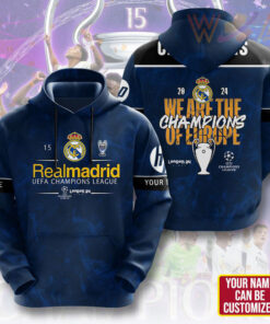 Customized Real Madrid Hoodie WOAHTEE0724SD