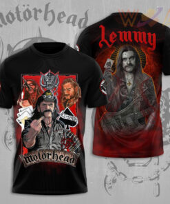 Motorhead X Lemmy Kilmister T shirt WOAHTEE0724ZA