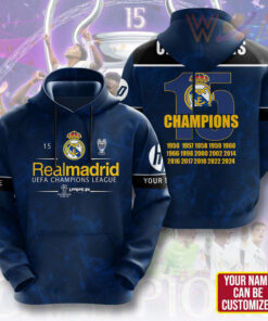 Personalized Real Madrid Hoodie WOAHTEE0724SE