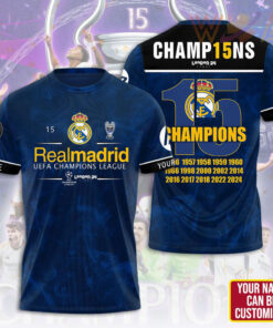 Personalized Real Madrid T shirt WOAHTEE0724SE