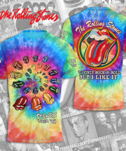 The Rolling Stones Tie Dye T shirt WOAHTEE0724ZS