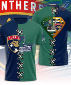 Florida Panthers X Florida Everglades T shirt WOAHTEE0824SY