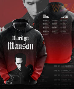 Marilyn Manson 2024 Tour Hoodie WOAHTEE0824SC