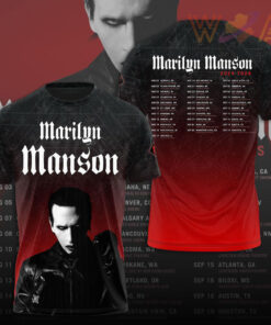 Marilyn Manson 2024 Tour T shirt WOAHTEE0824SC