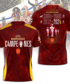 Spain National Football Team T shirt WOAHTEE0824F