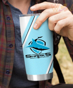 Customized Cronulla Sutherland Sharks Tumbler Cup WOAHTEE0924SO