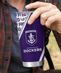Customized Fremantle Football Club Tumbler Cup WOAHTEE0924SR