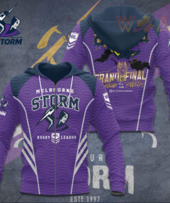 Melbourne Storm Zip Hoodie WOAHTEE1024A