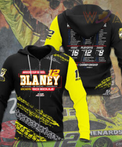 Ryan Blaney Zip Hoodie WOAHTEE1024H