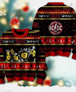 AC DC ugly christmas sweater WOAHTEE1124D