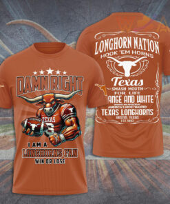 Texas Longhorns Football T shirt WOAHTEE 70