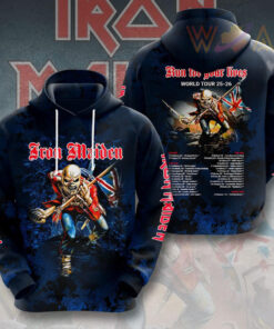 IRMA Band Iron Maiden Hoodie WOAHTEE 110