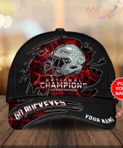 Personalized Ohio State Buckeyes Football cap WOAHTEE 92