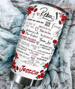 Personalized Reba McEntire Tumbler Cup WOAHTEE 104 s