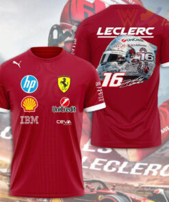 Charles Leclerc 16 T shirt WOAHTEE 132
