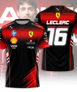 Charles Leclerc T shirt WOAHTEE 120