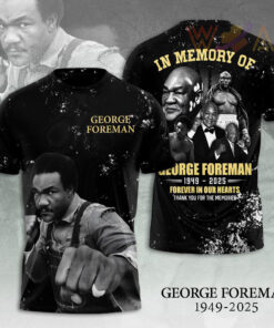 George Foreman T shirt WOAHTEE 128