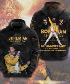 Queen Band x Freddie Mercury Hoodie WOAHTEE 112