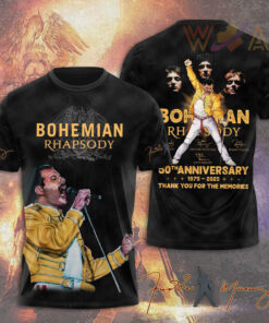 Queen Band x Freddie Mercury T shirt WOAHTEE 112
