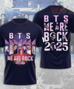 BTS We Are Back T shirt