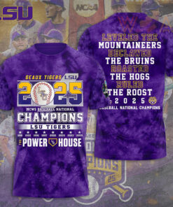 LSU Tigers 2025 T shirt