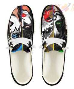 Kiss Band Dudes Shoes Loafer Shoes